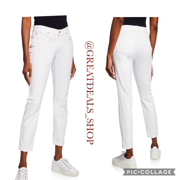 eileen fisher white jeans